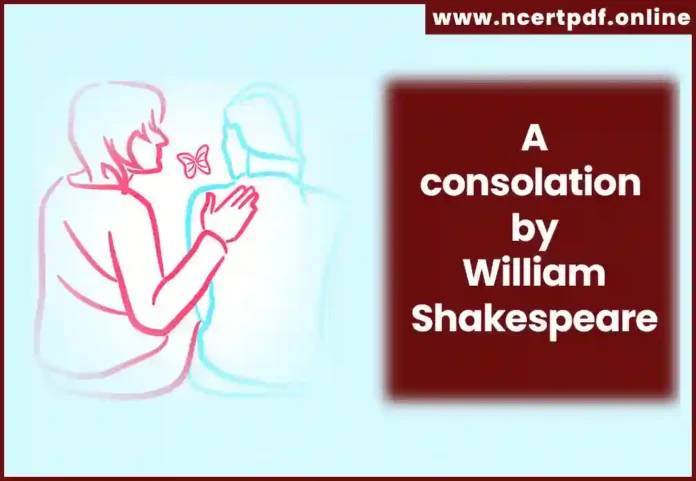 A consolation by William Shakespeare